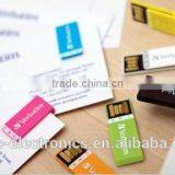 Promotional Item Mini Size Plastic Paperclip Usb Flash Pen Driver With Custom Logo Printing Supplier's Choice thumbnail-2