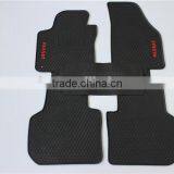 Heavy Duty Rubber Car Floor Mats 5pc Front Rear in Black All Weather for VW PASSAT thumbnail-2