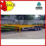 3 Axle 40ft Container Skeletal Semi Trailer thumbnail-1