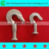 High Quality OEM Hot Dip Galvanized Pole Line Hardware Drop Steel Ball End Hook China Supplier