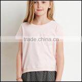 The New Design Child Plain Blank T-shirt With Round Neck thumbnail-1
