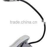 TE306 Cheap 1led Clip-on Booking Lightwith Nice Shape