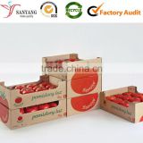 Accept Custom Order and Vegetable,Fruit Use foldable tomato storage packing boxes