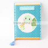 Custom Printing Made in China Paper A5 Zhejiang With Bookmark Hard Cover Notebook With Bookmarks Wenzhou