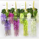 High quality artificial wisteria for gaden decoration wedding flower silk flower Artificial wisteria 70/110cm