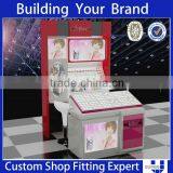 Wood Cosmetic Wall Display Cabinet thumbnail-5