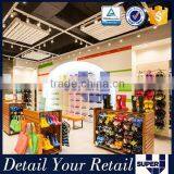 2016 Customized Wall Mounted Slatwall Panel Footwear Display Rack thumbnail-5