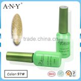 ANY Nail Art Beauty Caring Factory Selling Soak Off Shinning Golden UV Gel Nail Polish Cheap