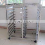 10 Trays 20 Pans Stainless Steel Trolley Bakery Bread Rack Quality Choice thumbnail-2