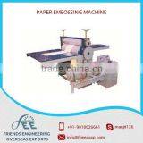 Paper Graining Machine Used To Emboss Patterns Onto Paper And Board