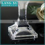 Pedestal Decorative Clear Long Stem Candle Holder Glass thumbnail-2