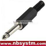 6.35mm Mono Plug With Plastic Tail