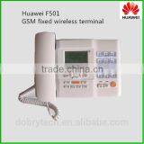 New GSM Fixed Wireless Phone Huawei F501 GSM Wireless Desktop Phone 900/1800Mhz