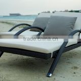 Hot Sale Outdoor Sun Lounger Furniture - Patio Sunbed for Hotel Furniture ( Alu Frame with Power Coated)
