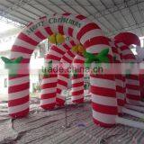 Christmas Candy Shaped Inflatable Archway/ Inflatable Christmas Arch for Decoration thumbnail-1