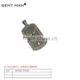 Custom Steel Jewelry High Quality Pendant Stainless Steel Dog Tag for Men thumbnail-3