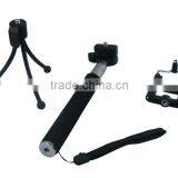 2014 Newest Design Handheld Self-shooting With Tripod By Digital Camera &Mobile Phone
