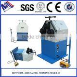 Stable performance 3 roller plate bending machine for sheet metal