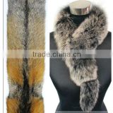 Wholesale Top Quality Fluffy Real Fox Fur Skin for Collar/Coat/Vest/Jacket