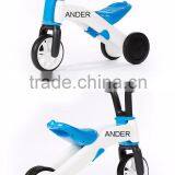 Adjustable Angle Frame Plastic Saddle Bikes For 1-5 Year Old Kids thumbnail-2
