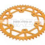 Motorcycle Rear Aluminum Chain Sprockets for RMZ250 Dirt Bike thumbnail-2