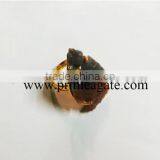 Fancy Jasper Electroplated Arrowhead Finger Rings thumbnail-1