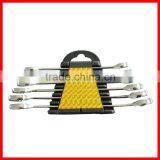 6pc Cr-V Combination Wrench Set