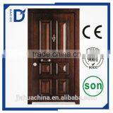 Waterproof Used Arched Exterior Security Armored Door Front Bullet Proof Carved Solid Wood Door thumbnail-5