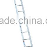 Straight Ladder, H 20 ft., Aluminum