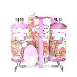 Wholesale Bath Set Manufacturer Chicphia Lovely in Pink Shower Gel Gift Set thumbnail-1