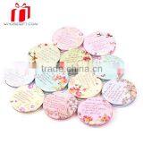 Fashion Pu Leather One Side Compact Mirror For Wholesale