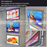 Advertisement Cable Suspended Real Estate Led Wall Display Double Side Looking