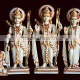 Ramdarbar God Statue From White Marble