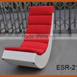 Chic L Shape Rocking Chair Rattan Chair Furniture