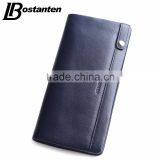 Dark Blue Men Leather Wallet With Coin Pocket Wholesale Men Purse thumbnail-1