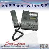 SC-6022 Smart Office HD Sound Quality IP Phone With 2SIP