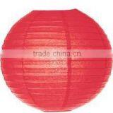 YiWu PARTYSUPPLIER Wholesale 8" 10" 12" 16" PAPER LANTERN RED