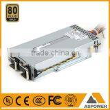 1U 350W redundant power supply for 1U server