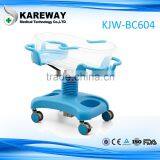 Plastic Hospital Baby Cart, New Born Baby Swing Cot Bed thumbnail-4