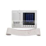 CE Certificated 3 Channel Color Touch Screen Digital Electrocardiograph ECG Machine thumbnail-2