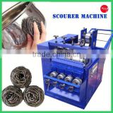 High quality pan clean scourer machine in china