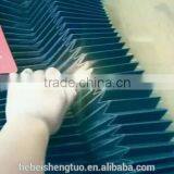 Fire Prevent Engraving Machine Tapered Square Rubber Bellows Accordion Way Covers