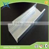 Gypsum Galvanzied Light Gauge Metal Steel Stud Track for Drywall Partitions . thumbnail-3