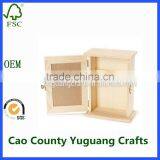 Custom Unfinished Wood Key Box Cabinet thumbnail-1