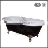 China Best Simple Deep Classical Freestanding Drop-in Cast Iron Enamel Bathtub thumbnail-3