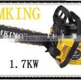 TK-5100 1.7KW high quality gasoline chainsaw of saw for cutting