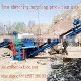 Tire Rubber Crusher / Waste Tyre Recycling Shredder thumbnail-4
