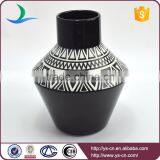 Wholesale Black & White Small Size Porcelain Antique Vase thumbnail-1