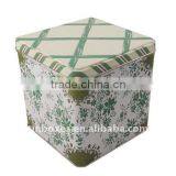 Popular Square Glossy Empty Metal Cookie Tin thumbnail-1