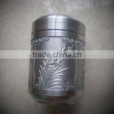 150g Tin Container , Tin Tea Canisters,airtight Storage Canister,airtight Storage Container,tea Tin Canister,tin Container thumbnail-1